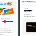 Nicequest paga? Ecco il buono regalo ricevuto!