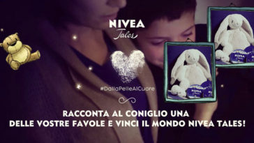 Vinci i Conigli peluche NIVEA TALES e soggiorni da sogno