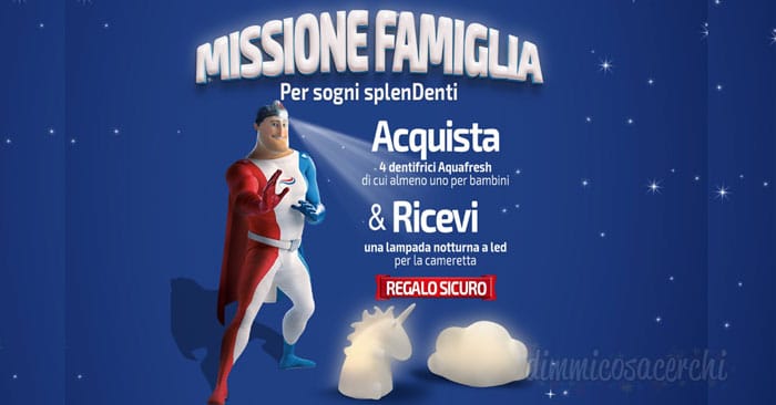 Aquafresh Missione Famiglia 2018