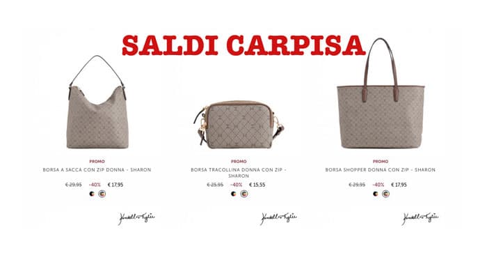 Borse Carpisa a meno di 20€