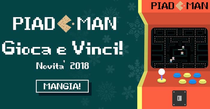 Concorso "Piad man 2018": vinci magliette, cene ed altri premi