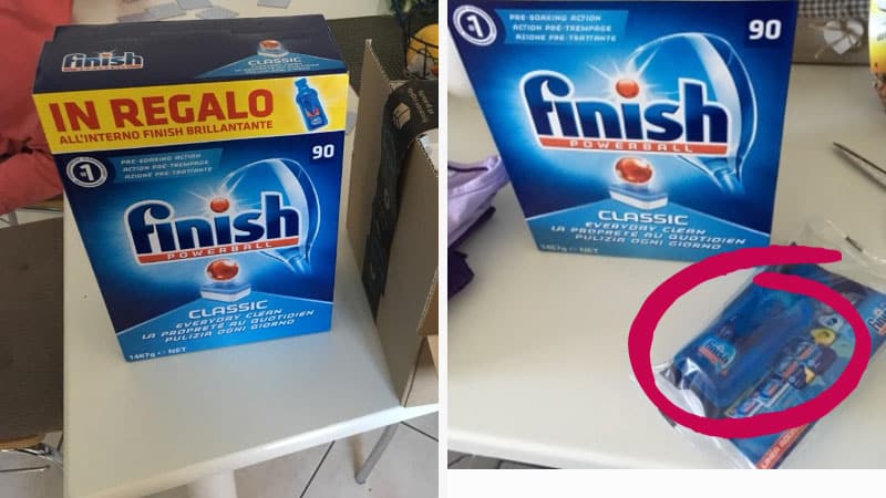 Offerta Finish tabs: