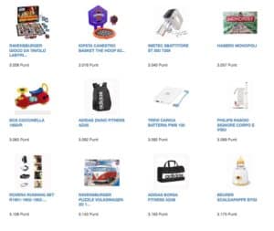 Foto premi del catalogo Nielsen 2018