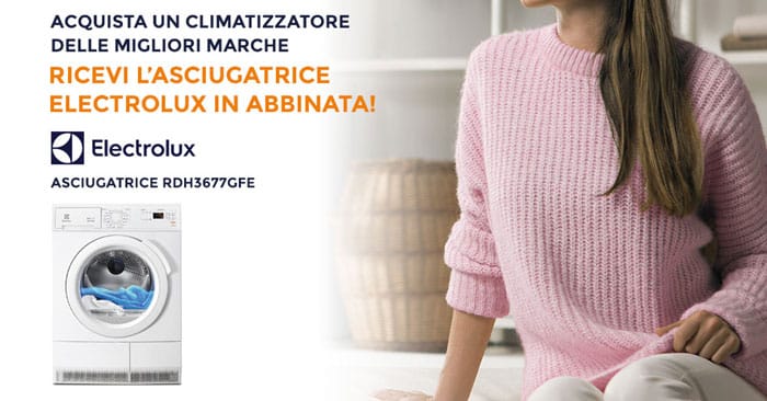 Unieuro ti regala l'asciugatrice