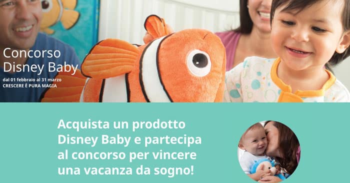 Concorso "Crescere con Disney Baby"