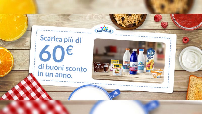 Coupon Parmalat 2018