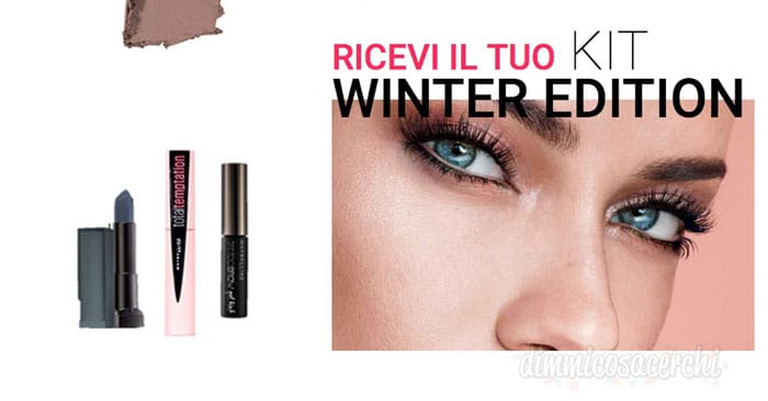 Diventa tester Maybelline winter edition