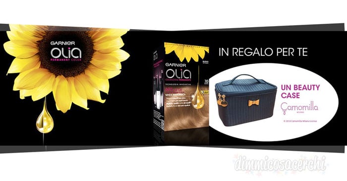 Beauty Case Camomilla in regalo con Olia