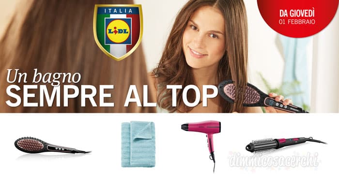 Offerte LIDL per il bagno e la bellezza