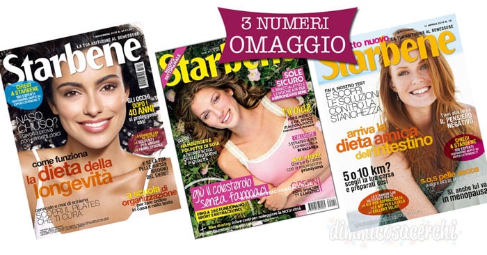 rivista starbene omaggio