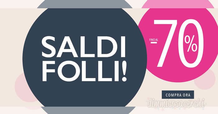 Stroili Oro: saldi folli fino al 70%