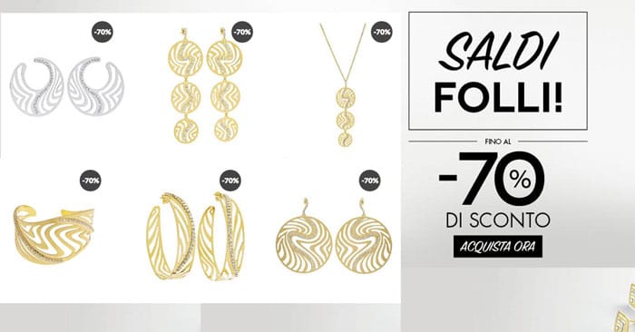 Stroili Oro: saldi folli