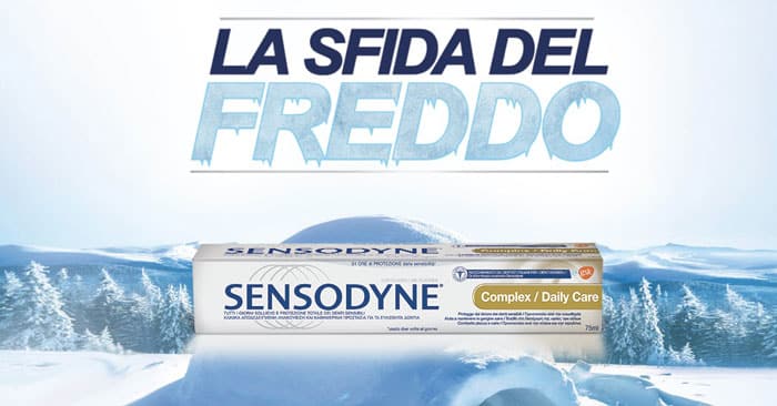 Sensodyne: la sfida del freddo