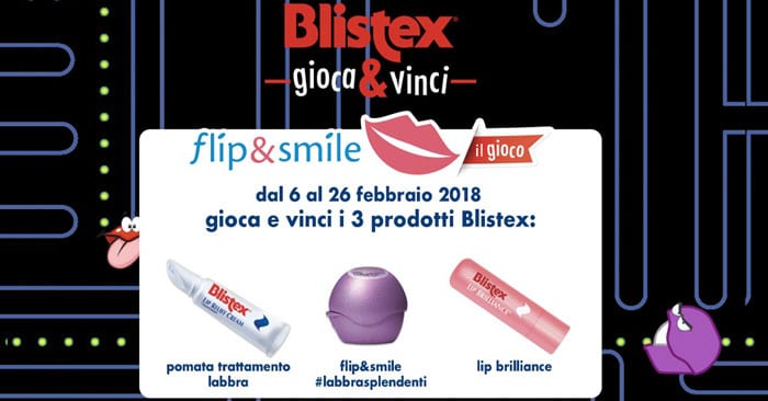 Blistex: gioca e vinci 3 prodotti