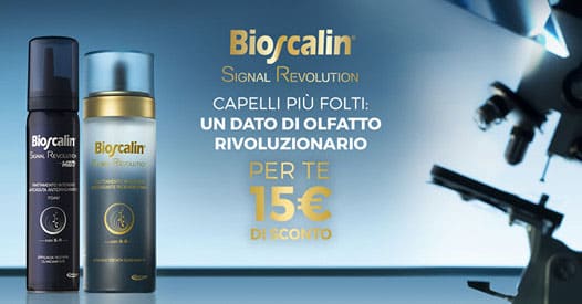 Buono sconto Bioscalin Signal Revolution