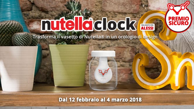 "Nutella Clock": come richiedere l'orologio Nutella!