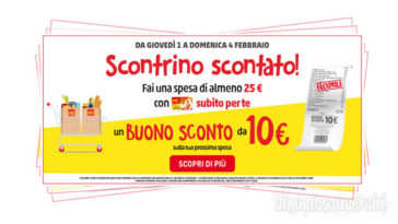 Scontrino scontato Penny Market