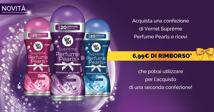 Soddisfatti o rimborsati Vernel Suprême Perfume Pearls