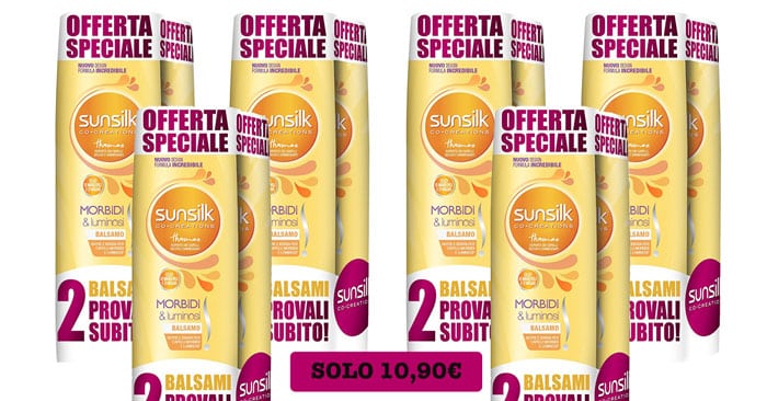 Sunsilk Balsamo Morbidi e Luminosi offerta