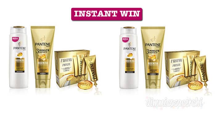 Vinci il kit Rigenera e Protegge Pantene con Elle