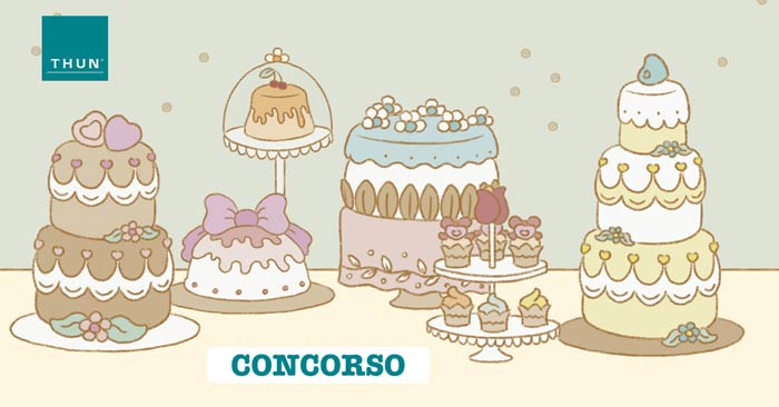 Concorso Thun: vinci 7 torte personalizzabili da 500,00€ l'una!