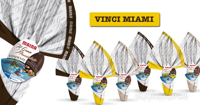 Uova Maina: vinci viaggi a Miami + sconti volo + hotel