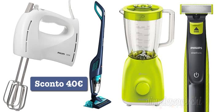 Promozione Philips su Amazon: subito uno sconto di 40€