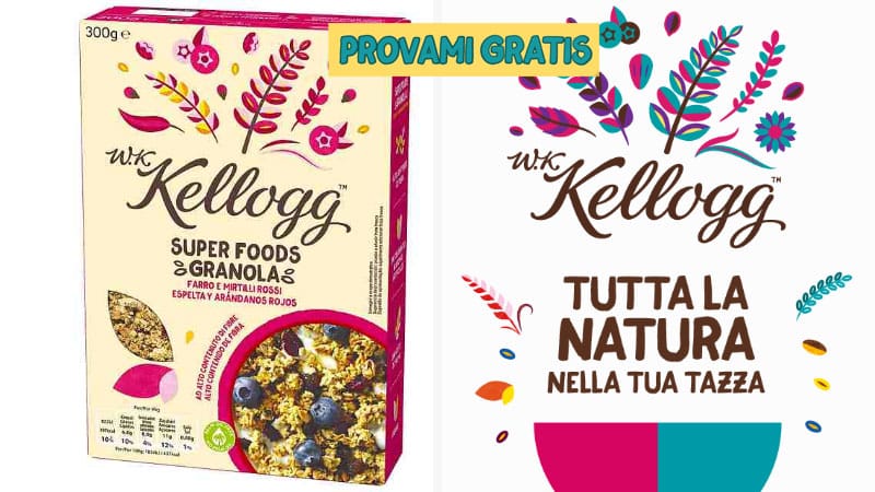 Provami gratis Kellogg Italia