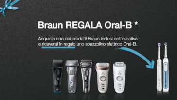 Braun regala Braun: in regalo lo spazzolino elettrico Oral-B