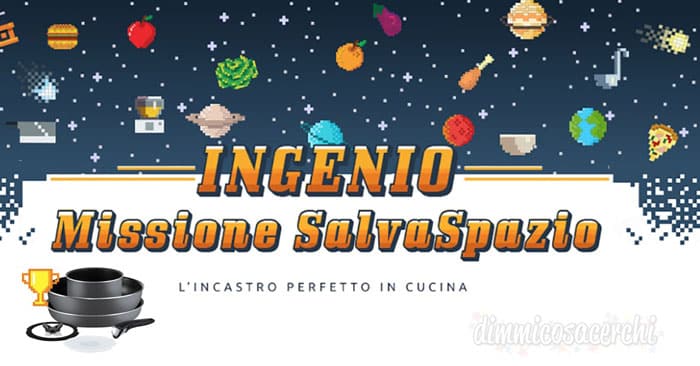 Concorso Lagostina "Missione Salvaspazio": vinci pentole Ingenio Essential