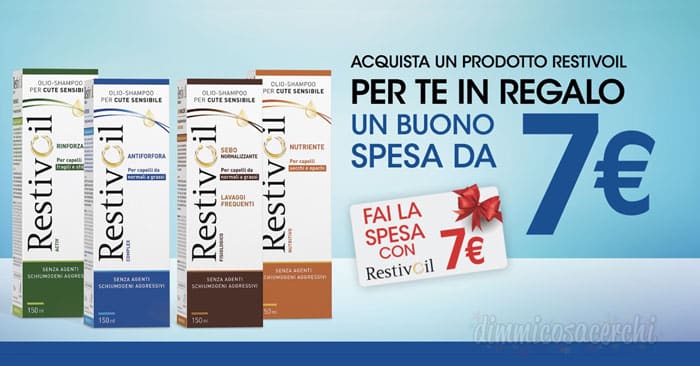 Fai la spesa con Restivoil 2018