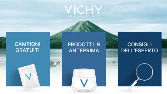 Iscriviti (gratis) a My Vichy