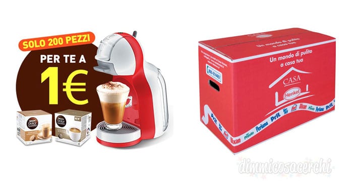 Nescafè Mini Me + capsule a solo 1€con Casa Henkel