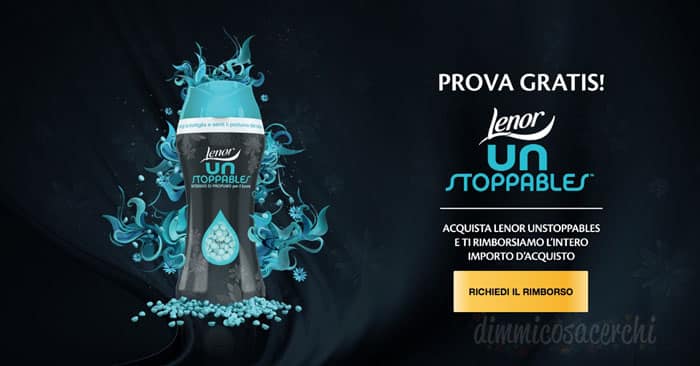 Prova gratis Lenor Unstoppables