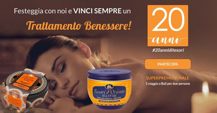 Tesori D'Oriente: vinci 1 viaggio a Bali per due persone