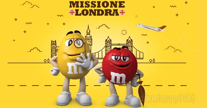 Vinci un viaggio a Londra con M&M