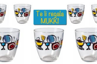 Mukki ti regala i bicchieri Luzzati