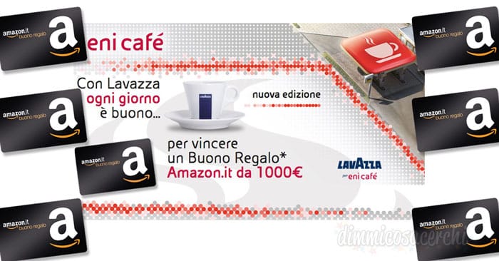 Concorso Lavazza "Ogni giorno buono": vinci buono Amazon da 1.000€!