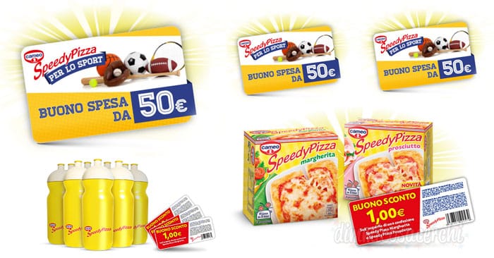 Concorso Speedy Pizza: vinci buoni spesa e buoni sconto