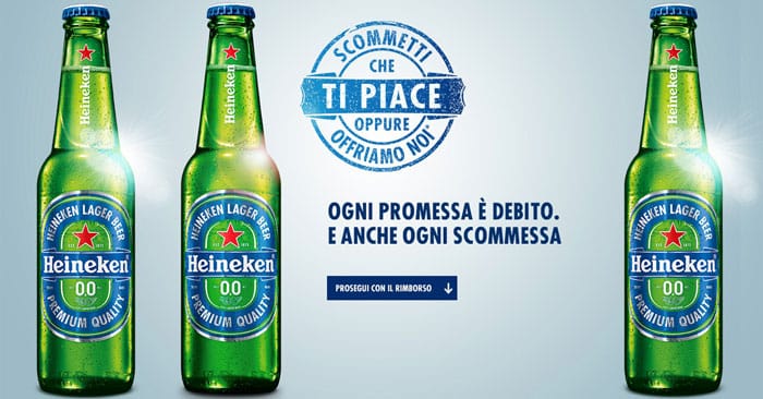 heineken soddisfatti o rimborsati