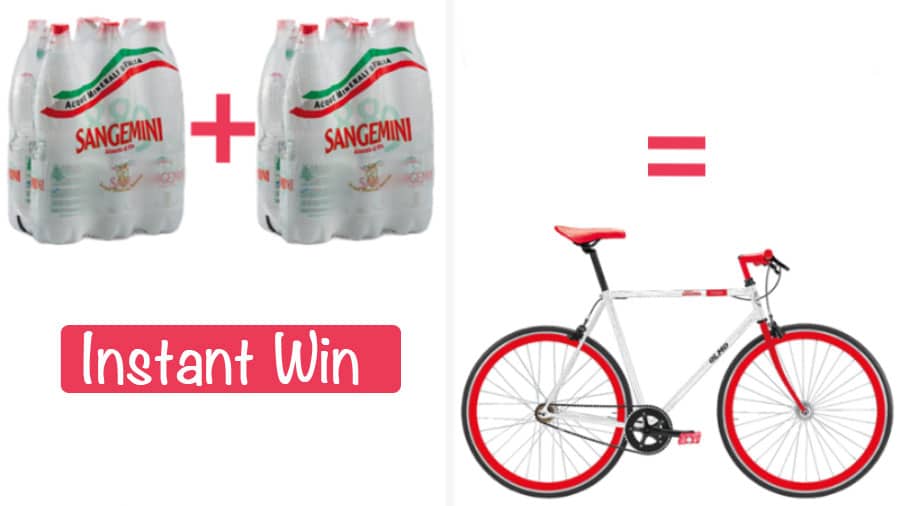Acqua Sangemini: vinci 60 Biciclette Olmo Sangemini
