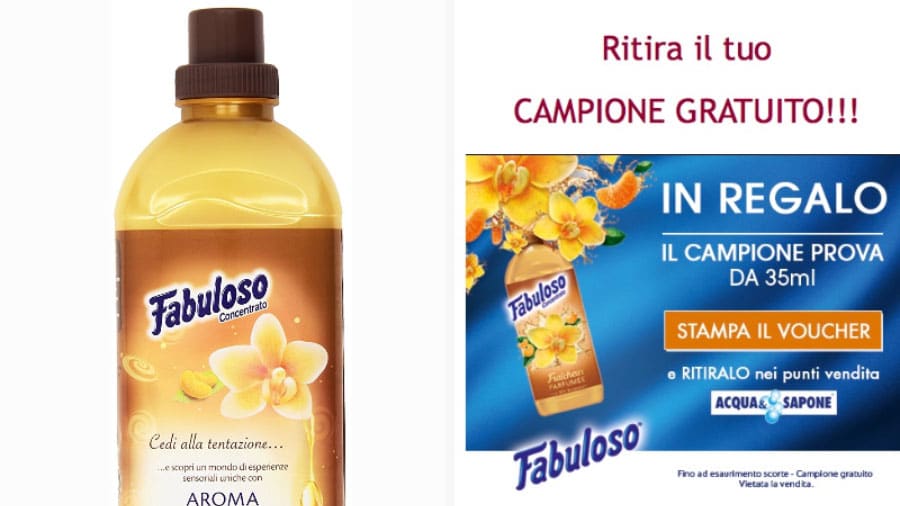 Campione omaggio Fabuloso