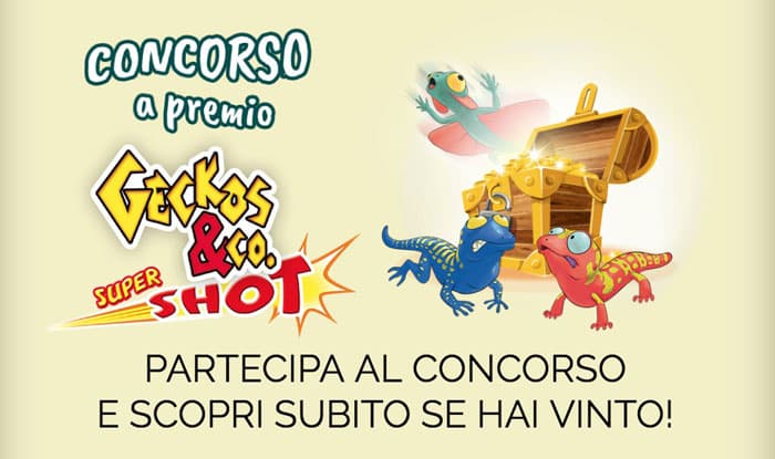 Concorso De Agostini "Geckos&Co Supershot