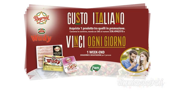 Concorso Gusto Italiano Aia: vinci weekend per due persone