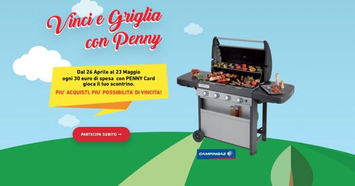 Concorso "Vinci e griglia con Penny"