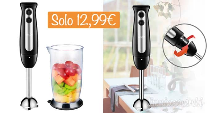 Frullatore a immersione: per te uno sconto Amazon