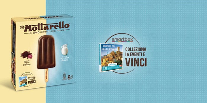 Mottarello Motta: in regalo Cofanetto SmartBox