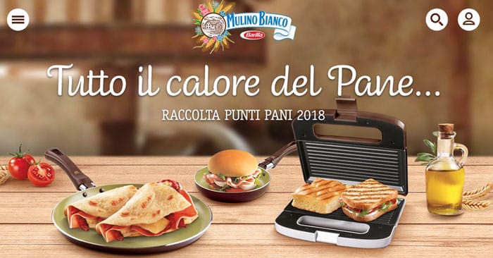 Raccolta Pani 2018: raccogli i punti Mulino Bianco (foto premi e scheda punti)