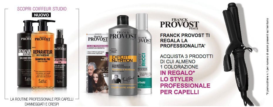 Styler professionale Franck Provost