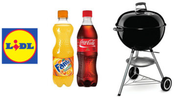 Vinci 80 barbecue Weber con Coca-Cola e LIDL